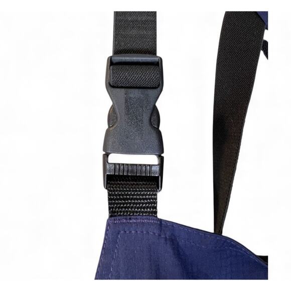 Burton AK GORE-TEX ? Snowboard Bib Pant Women's Blue Size Medium Ripstop - Picture 7 of 16